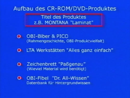 CD-ROM OBI Heimwerker-Show