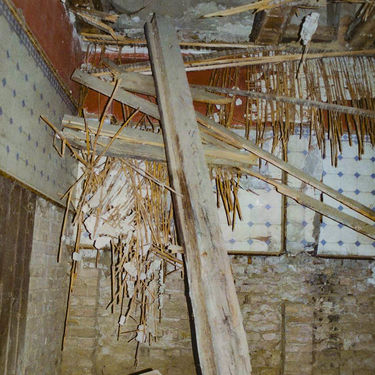 Abriss des Kutschen- und Pferdestalls