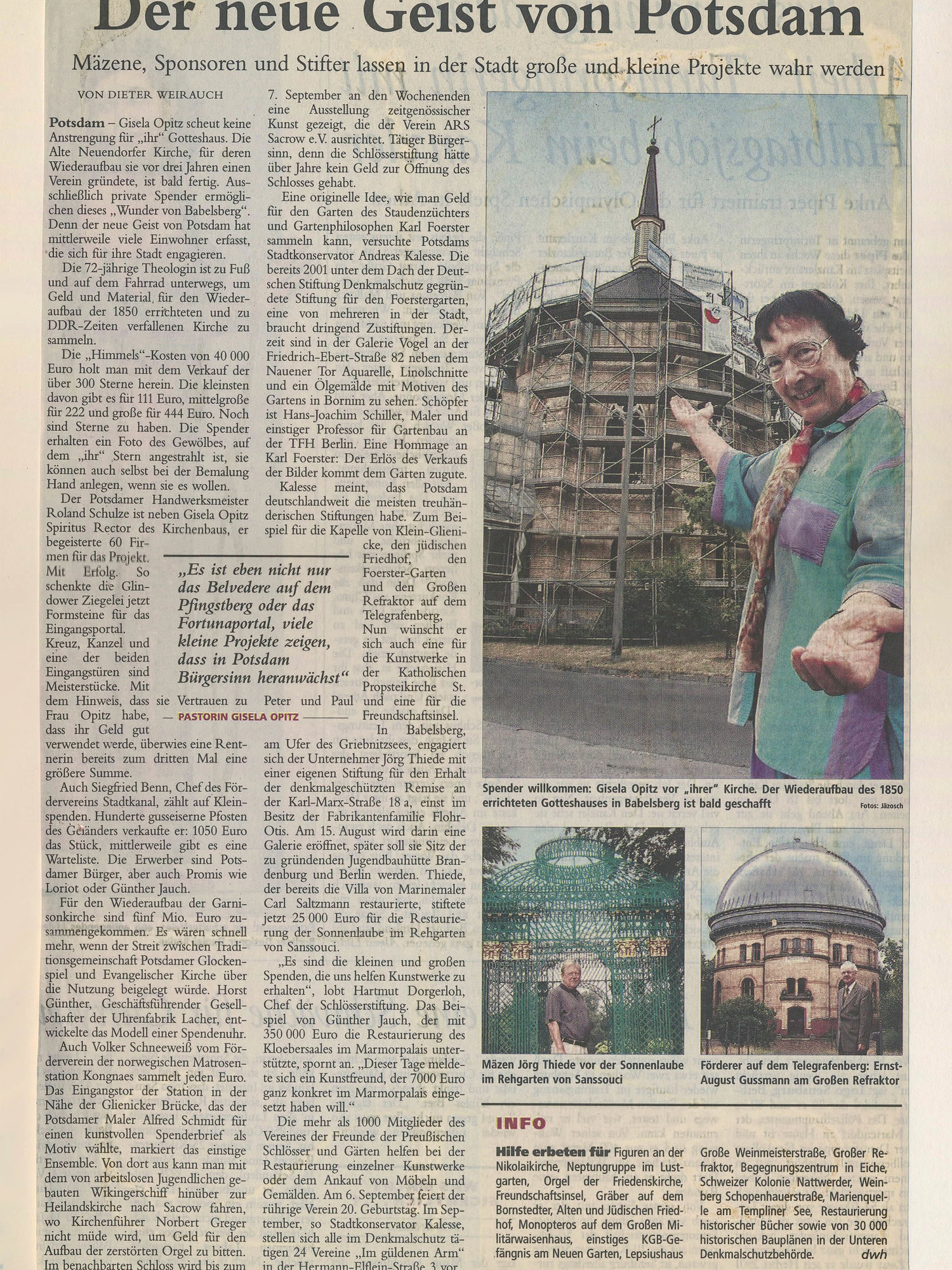 Berliner Morgenpost - 20.09.2003