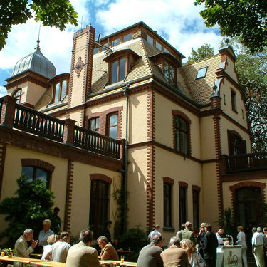 Nach der Remise-Eröffnung in Villa Saltzmann - 15. August 2003