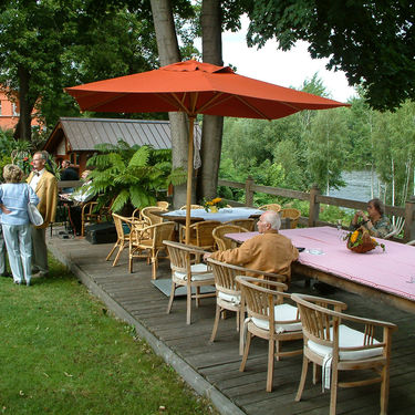 Nach der Remise-Eröffnung in Villa Saltzmann - 15. August 2003