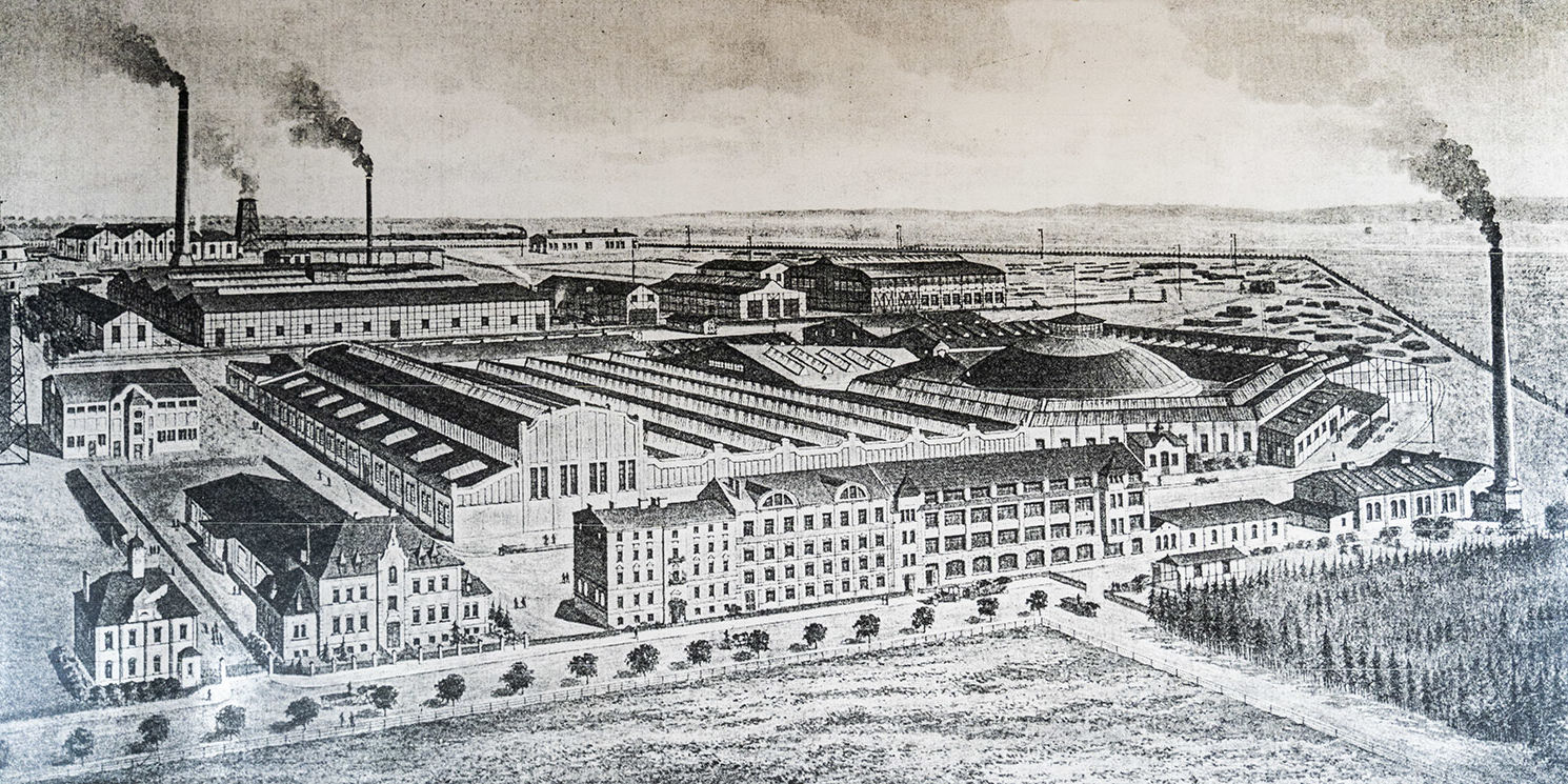 Orenstein & Koppel Fabrik um 1913