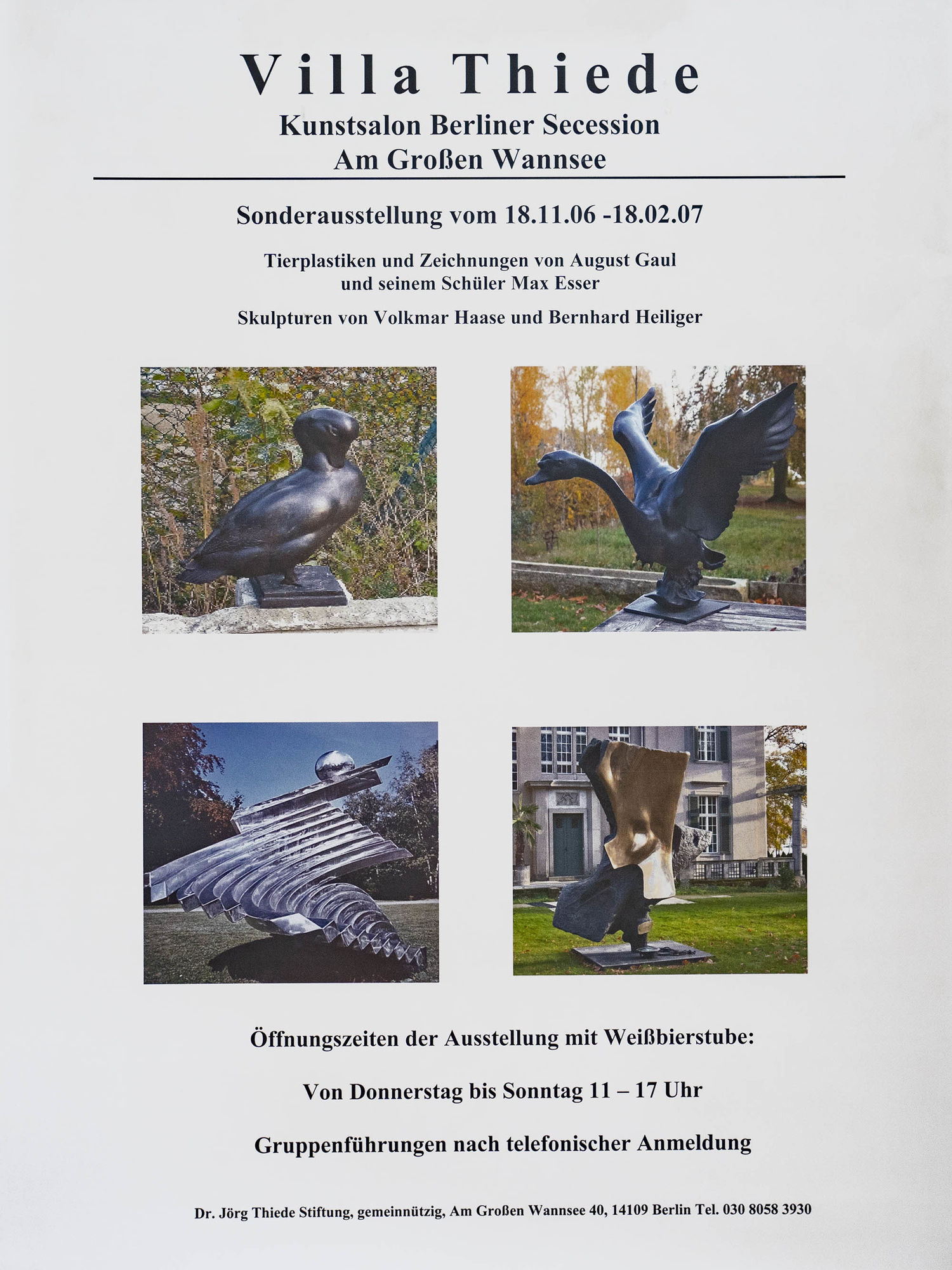 Ausstellungsplakat