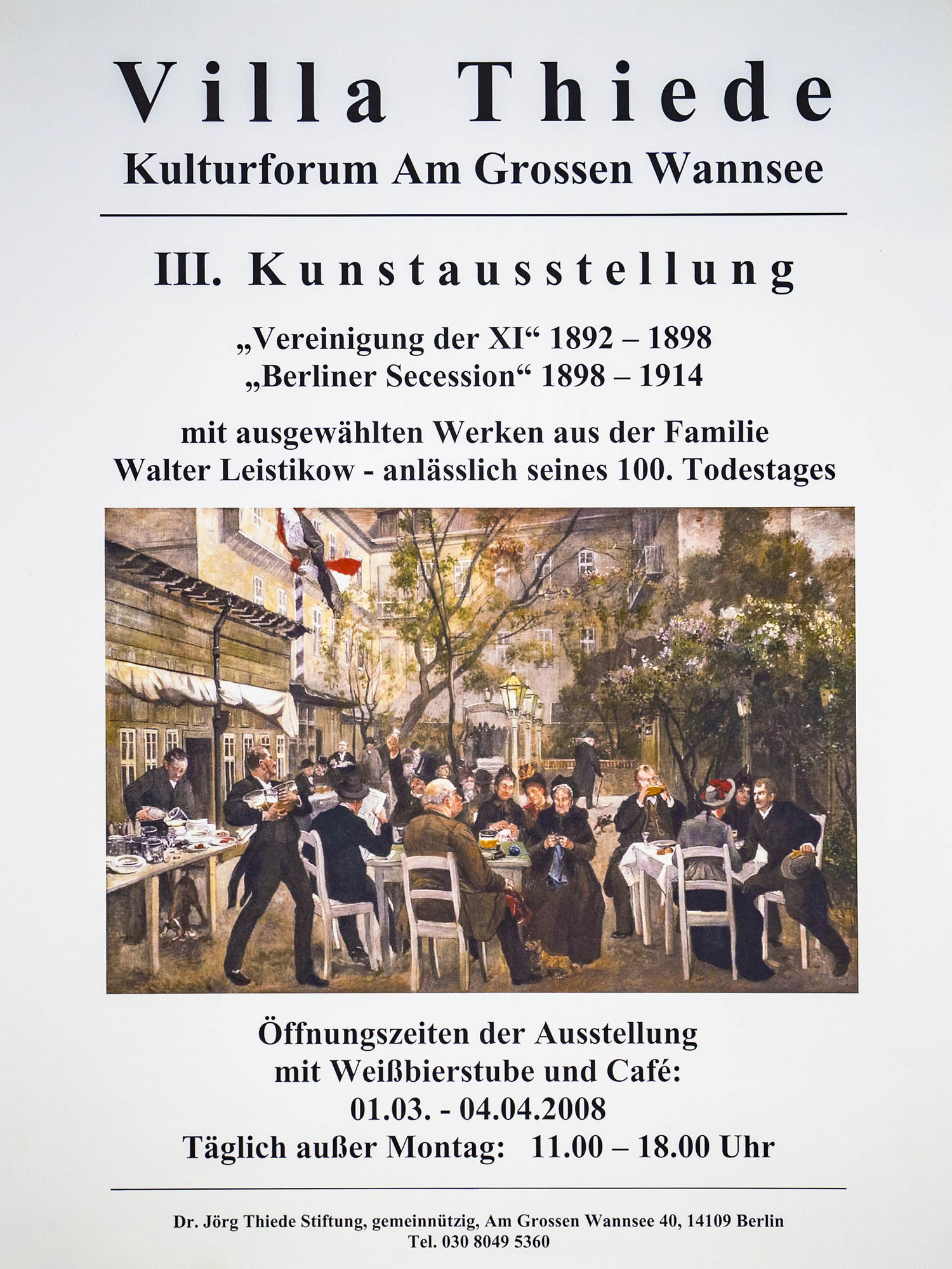 Ausstellungsplakat