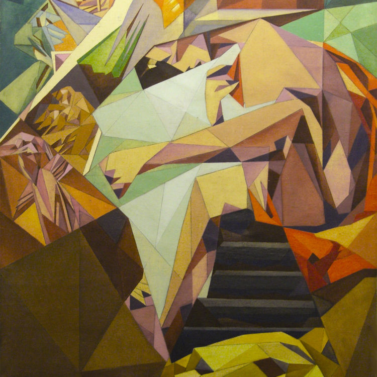 Im Glanz der Sonne, 1918, Öl auf Leinwand, Galerie Bernson, Berlin